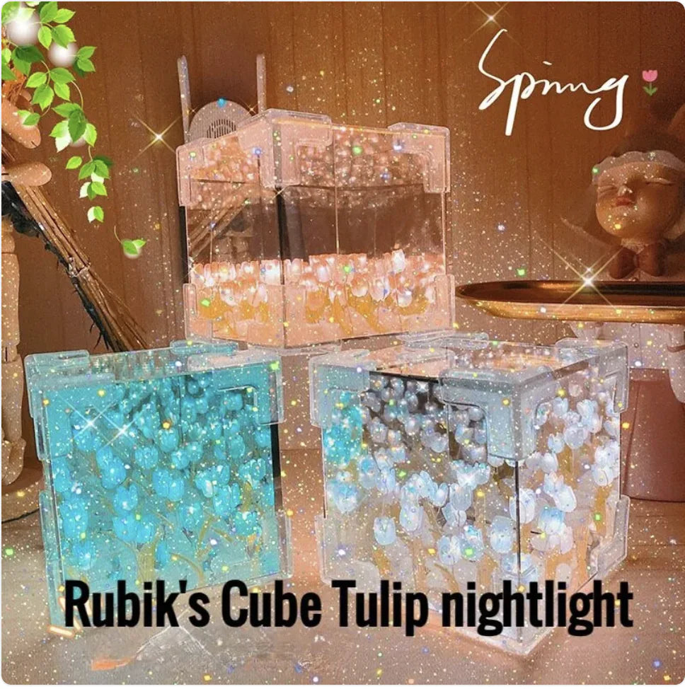 Handmade DIY Tulip Night Light