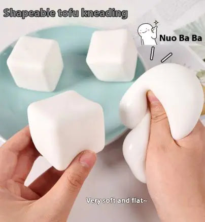 Squishy Tofu Stress Balls